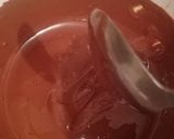A picture of step 2 of Dalgona mocha.