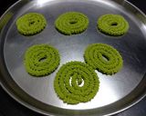 A picture of step 3 of Spinach cheese butter Chakri or Murukku.