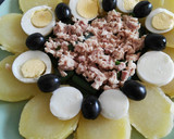Foto del paso 9 de la receta: Ensalada de patata con salsa de mostaza y queso de cabra