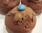Csokis, aszalt gyümölcsös muffin recept fázis 5 fotója