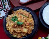 A picture of step 8 of Girnari Khichdi: Spicy Kathiyawadi One-Pot Meal.