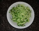 A picture of step 5 of Vegetarian Vermicelli Noodle Salad (Bún Trộn Chay).