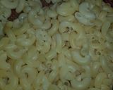 A picture of step 2 of Creamy pasta ceasor salad.