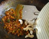 A picture of step 4 of Sprouts Jowar Upma.