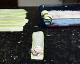 Une image de l'étape 3 de Cannelloni de courgettes (IG bas).