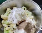 A picture of step 2 of Gobhi (Cauliflower) Manchurian.