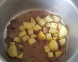 A picture of step 3 of Aloo Pulao (potato rice).