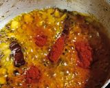 A picture of step 3 of Dahi Tadka.