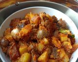 Foto langkah ke 3 dari resep Sambal Goreng Kentang Ati Ampela.