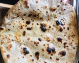 A picture of step 8 of Ajwain roti.