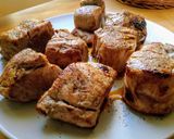 Mézes-mustáros szűz erdei gombás raguval recept fázis 1 fotója