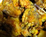 A picture of step 1 of Fried chicken.