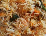 A picture of step 3 of Chicken Dum biryani.