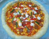 Foto langkah ke 5 dari resep Pizza Teflon Empuk Ekonomis.