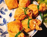 Hình bước làm 2 của món Đậu hủ bao bố “Canh rau củ “