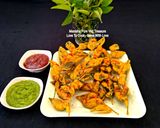A picture of step 6 of Crispy Curry Leaves Fritters - Kadi Patta Bhajiya in 10 Minutes.
