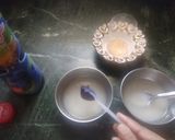 A picture of step 11 of Chocolate floating icecream in 3 flavours.