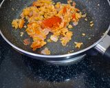 शिमला मिर्च और प्याज़ की स्वादिष्ट सब्ज़ी 😋🌶️🧅 रेसिपी चरण 5 फोटो