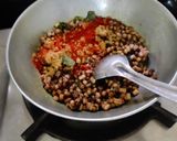 A picture of step 2 of Sour black beans.
