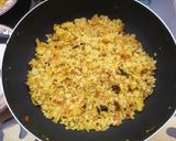 A picture of step 3 of Aloo Poha.