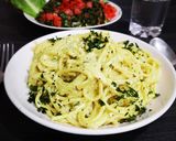 صورة لخطوة 13 من وصفة سباجيتي بالصوص الابيض Spaghetti white sauce 🇮🇹