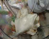 Foto langkah ke 4 dari resep Puding Strawberry Cheesecake.