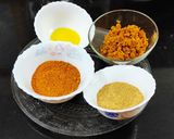 A picture of step 1 of Turmeric balls.