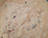 A picture of step 6 of Eggless Christmas Cake.