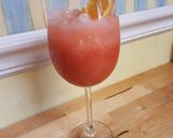 A picture of step 1 of Caribbean Rum Punch.