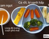 Hình bước làm 6 của món Lòng đỏ trứng gà cuộn phô mai