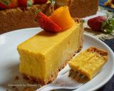 Foto langkah ke 7 dari resep Mango Mousse Tart (dengan agar).