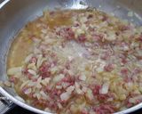 Foto del paso 5 de la receta Alcachofas con jamón y gambas