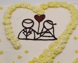 Foto del passaggio 28 della ricetta Torta Romantica per anniversario