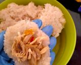 Foto langkah ke 4 dari resep Ketan Goreng Tuna.