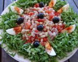 Foto del paso 5 de la receta Fasulye piyazi (Ensalada de judías blancas secas)