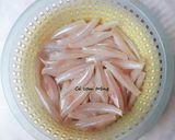 Hình bước làm 1 của món Cá CƠM muối thính