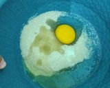 Foto langkah ke 2 dari resep Bolu Kukus Mekar Ubi Ungu.