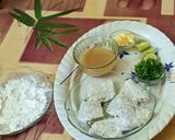 ফিস ইন লেমন বাটার সস্ উইথ পার্সিয়ান রাইস রেসিপির ধাপ 1 ছবি