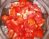 A picture of step 1 of Tomato ketchup.