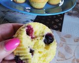 Pas rețetă Brioșe cu afine (Blueberry muffins) 3 fotografie