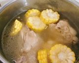 Hình bước làm 4 của món Nui nấu mọc,thịt băm,bắp và cà rốt