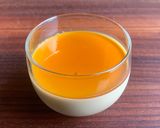 A picture of step 5 of Milk Tea Panna Cotta.