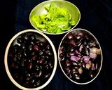 A picture of step 1 of Jamun Shots - Kala - Khatta Sharbat.