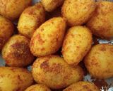 A picture of step 2 of Small Potato Curry (Bateti nu rasa valu shak).