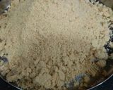 A picture of step 5 of Churma with protein powder.