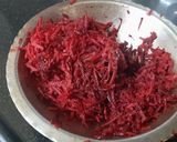 A picture of step 1 of Beetroot (Chukandar) Halwa.