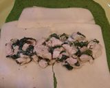 Foto del paso 3 de la receta: Panqueques masa de espinaca rellenos sin tacc