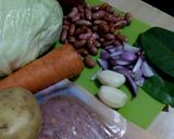 Foto langkah ke 1 dari resep Sup Minestrone.