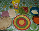 Foto del paso 2 de la receta: Torre de panqueques salada