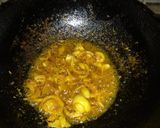 A picture of step 1 of Punjabi Cabbage Masala.